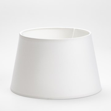 Replacement lampshade for table lamp LORENZO E27 white