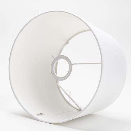 Replacement lampshade for table lamp LORENZO E27 white