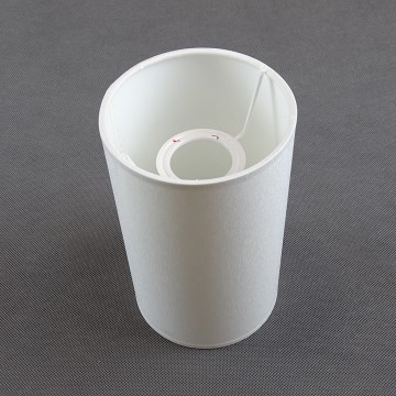 Replacement lampshade for TUBA E27 table lamp, diameter 12 cm, white