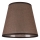 Replacement lampshade for wall light LORENZO E27 d. 16 cm brown