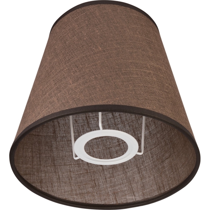 Replacement lampshade for wall light LORENZO E27 d. 16 cm brown