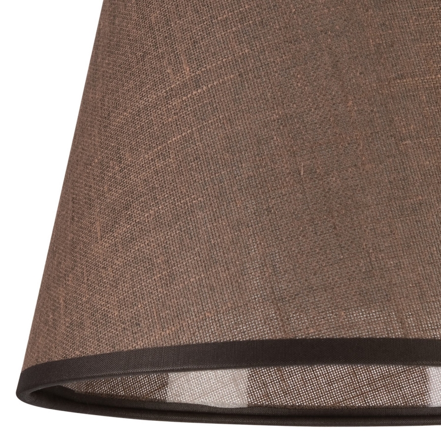 Replacement lampshade for wall light LORENZO E27 d. 16 cm brown