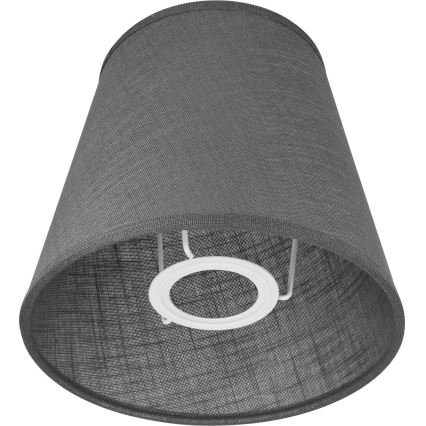 Replacement lampshade for wall light LORENZO E27 d. 16 cm grey