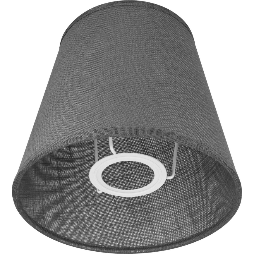 Replacement lampshade for wall light LORENZO E27 d. 16 cm grey