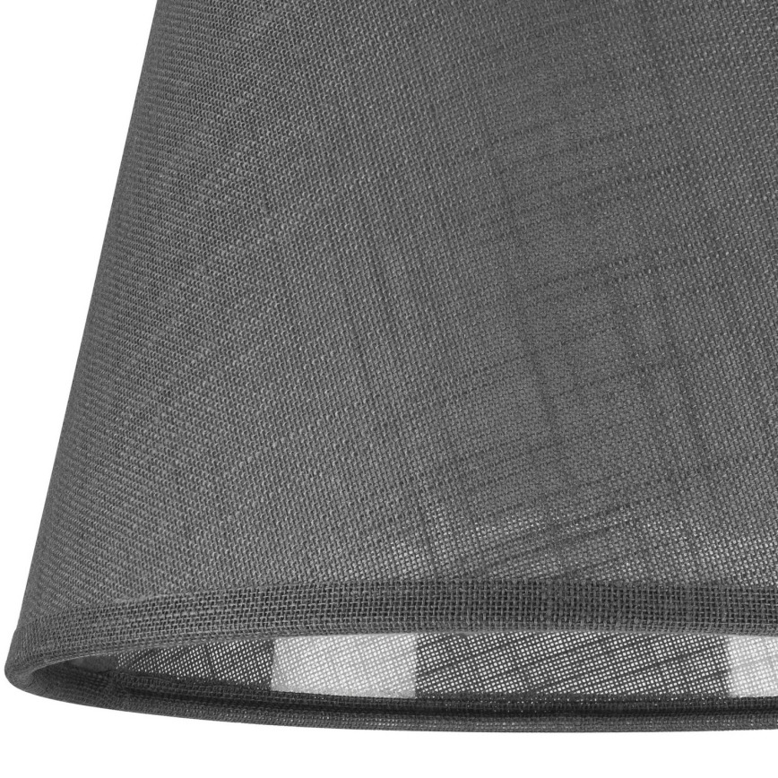 Replacement lampshade for wall light LORENZO E27 d. 16 cm grey