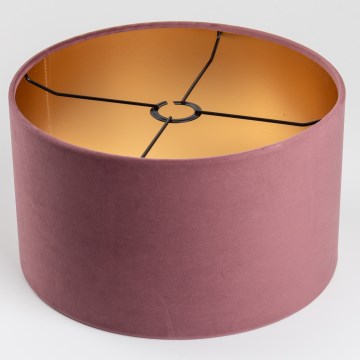Replacement lampshade for ZWIS chandelier, 38 cm diameter, pink/gold