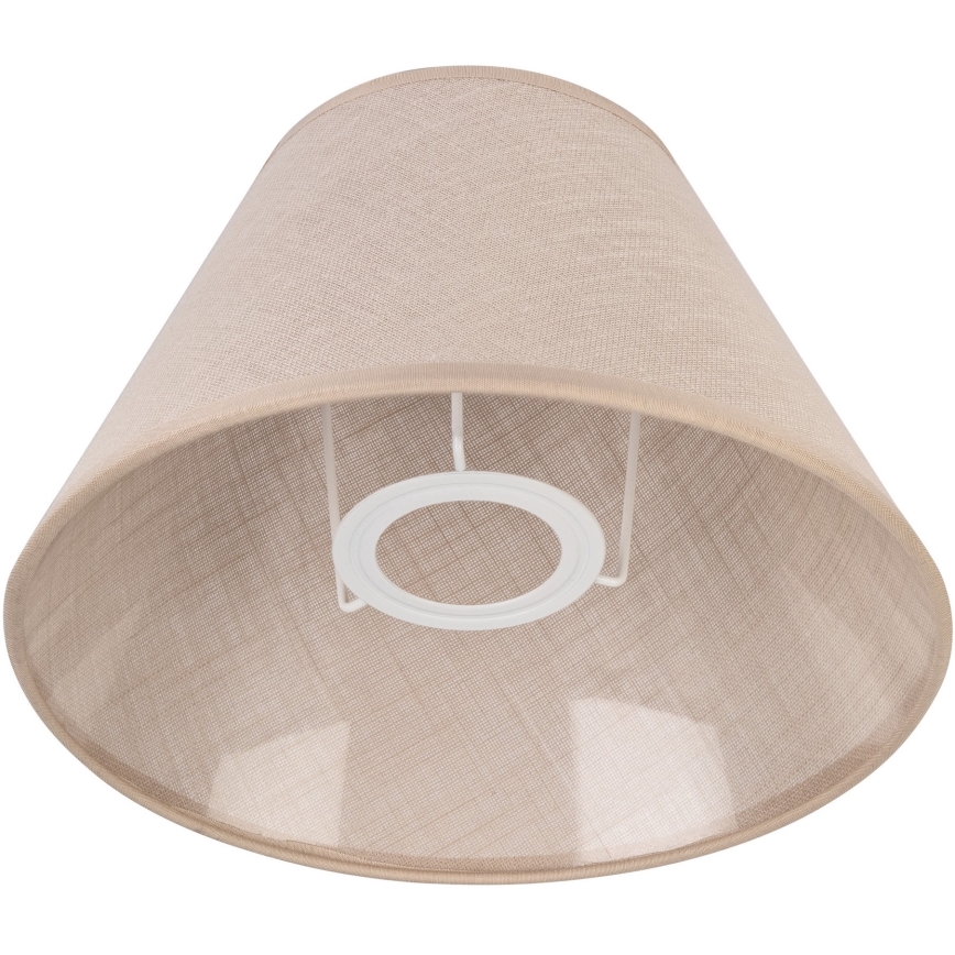 Replacement glass for table lamp JUTA E27 d. 19 cm beige