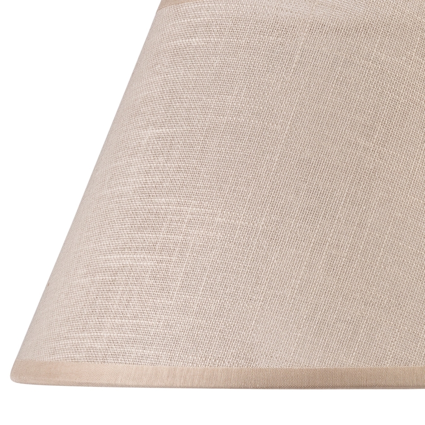 Replacement glass for table lamp JUTA E27 d. 19 cm beige