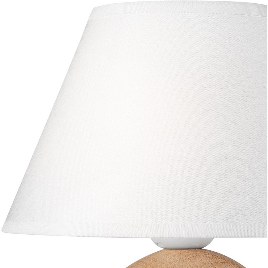 Replacement glass for table lamp JUTA E27 d. 19 cm white