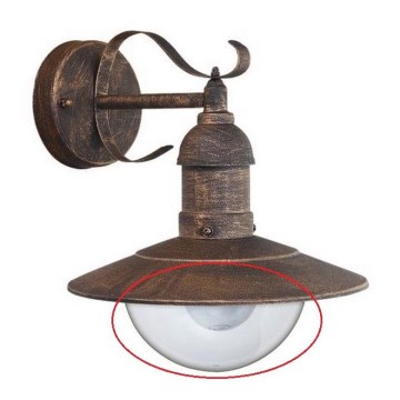 Replacement lampshade Rabalux - OSLO E27