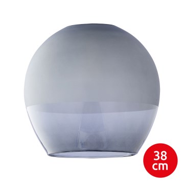 Replacement smoked grey glass for the KULA E27 chandelier, Ø 38 cm