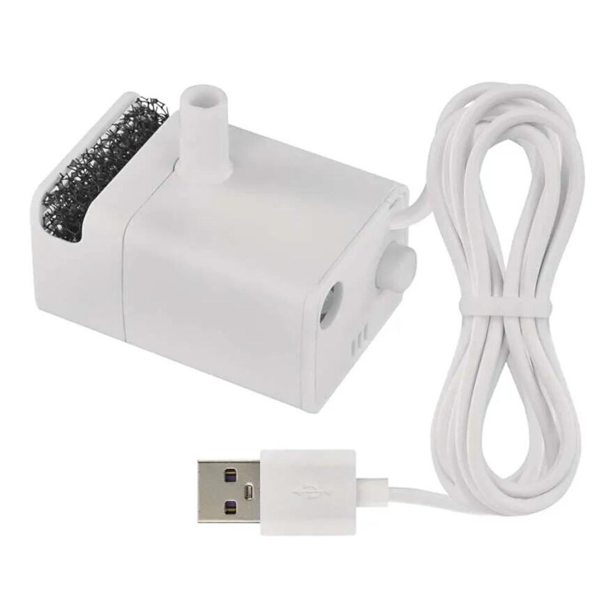 Replacement water pump for water fountains white