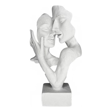 Resin Tabletop Decoration 29x9x17 cm / White
