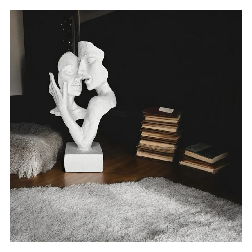 Resin Tabletop Decoration 29x9x17 cm / White