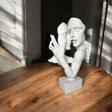 Resin Tabletop Decoration 29x9x17 cm / White