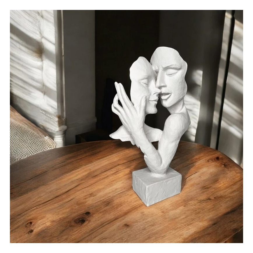 Resin Tabletop Decoration 29x9x17 cm / White
