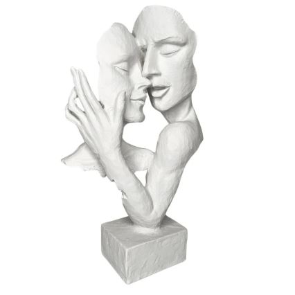 Resin Tabletop Decoration 29x9x17 cm / White