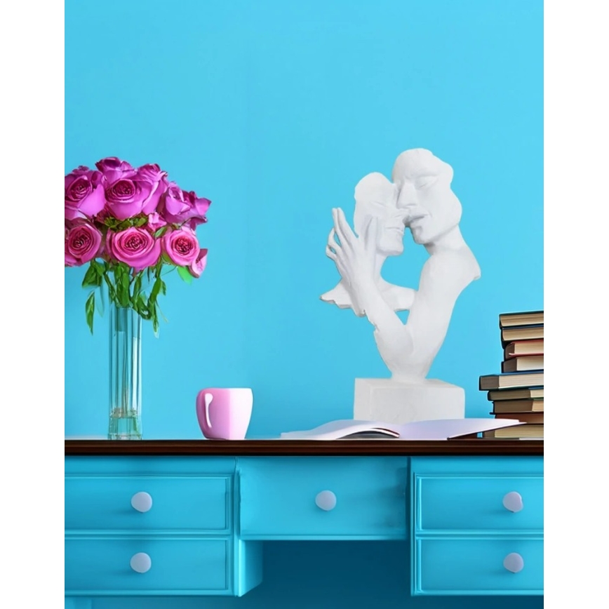 Resin Tabletop Decoration 29x9x17 cm / White