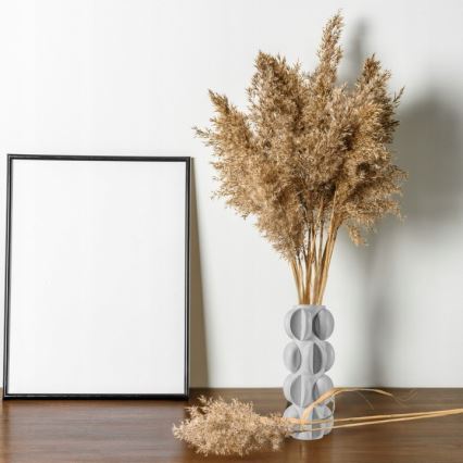 Resin Vase 37x19 cm / Matte White