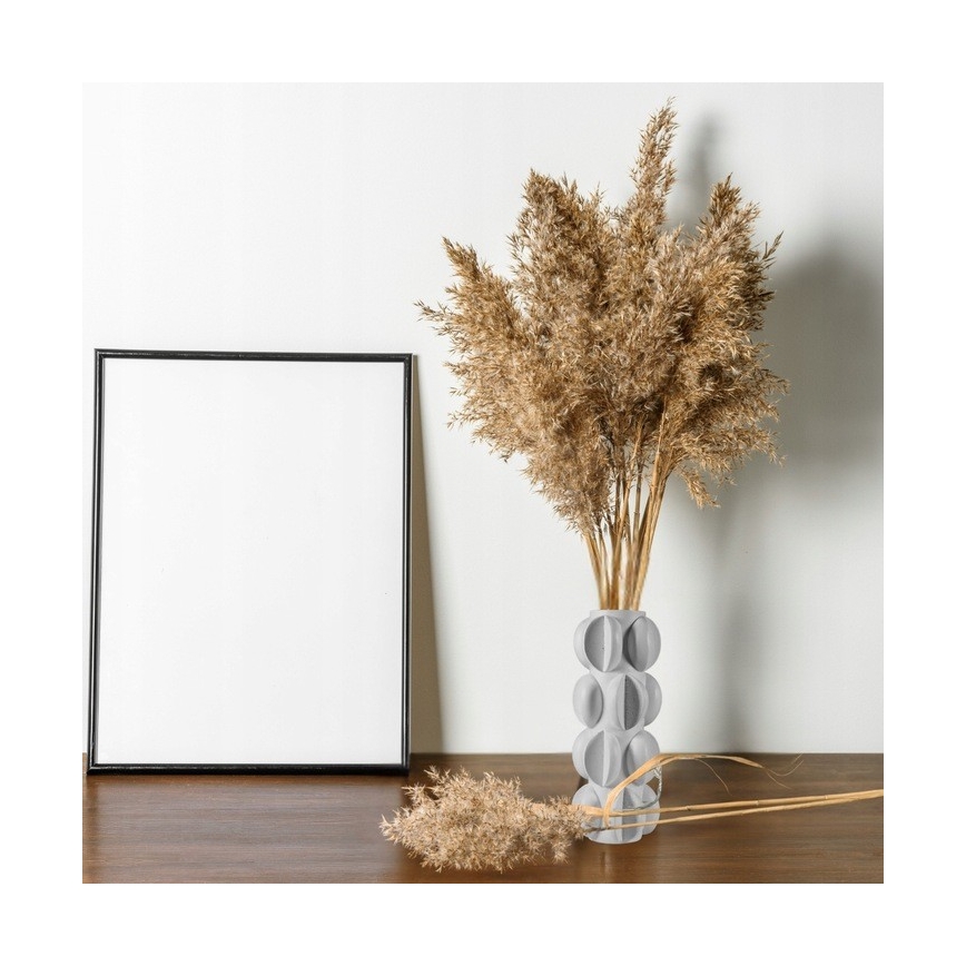Resin Vase 37x19 cm / Matte White