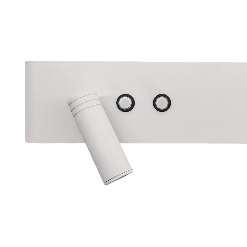 RESORT LED Wall Spotlight LED/10W/230V + LED/3W — White, Left