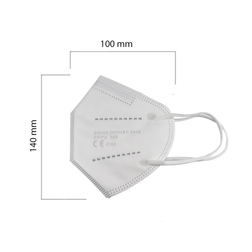Respirator children's size FFP2 Kids NR CE 0370 white 20pcs