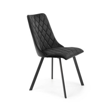 RESTIVO Dining Chair, 1 pc, Black