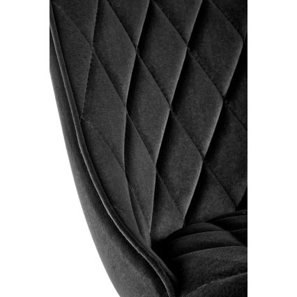 RESTIVO Dining Chair, 1 pc, Black