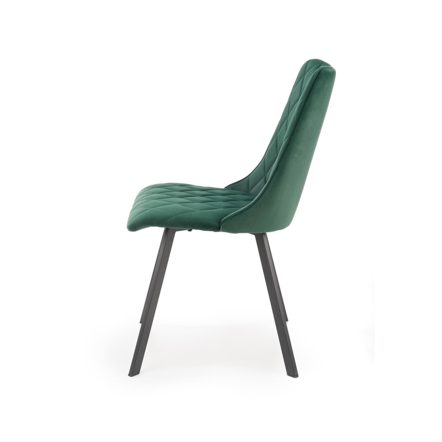 RESTIVO Dining Chair, 1 pc, Dark Green