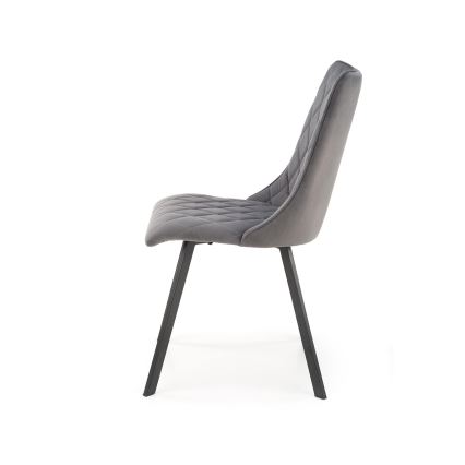 RESTIVO Dining Chair, 1 pc, Grey