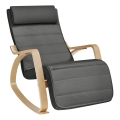 RESTLY Dark Grey Rocking Chair