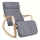 RESTLY Grey Rocking Chair