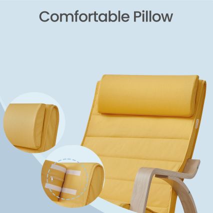 RESTLY Rocking Chair — Yellow