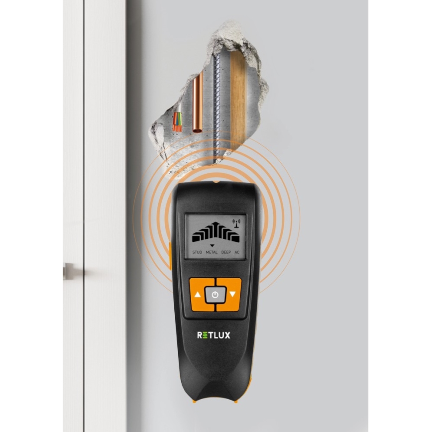 Digital subsurface detector 4in1 9V 1x6LR61