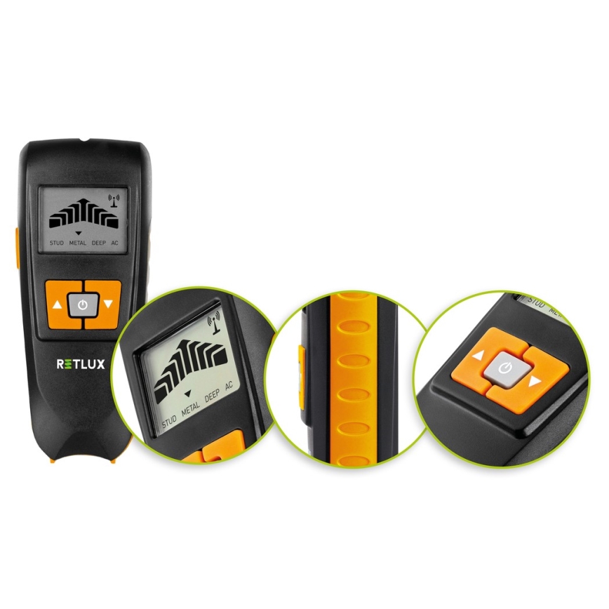 Digital subsurface detector 4in1 9V 1x6LR61