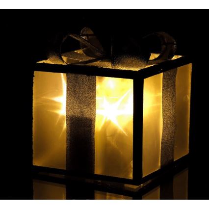 LED Christmas decoration LED/2xAA 20 cm gift