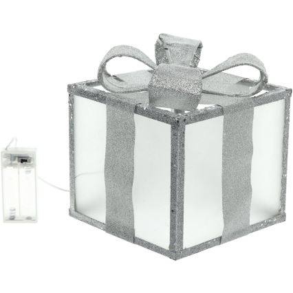 LED Christmas decoration LED/2xAA 20 cm gift