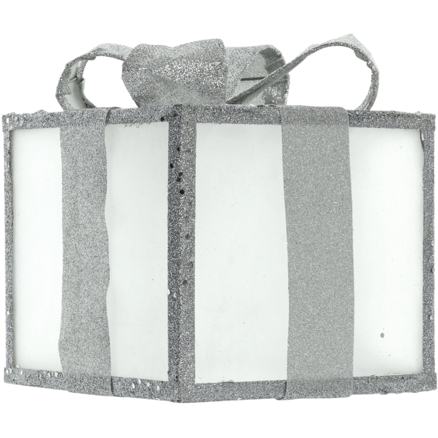 LED Christmas decoration LED/2xAA 20 cm gift