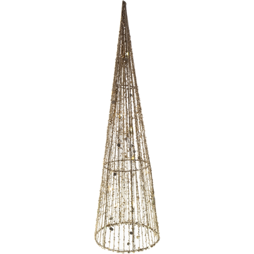 LED Christmas decoration LED/2xAA 50 cm cone