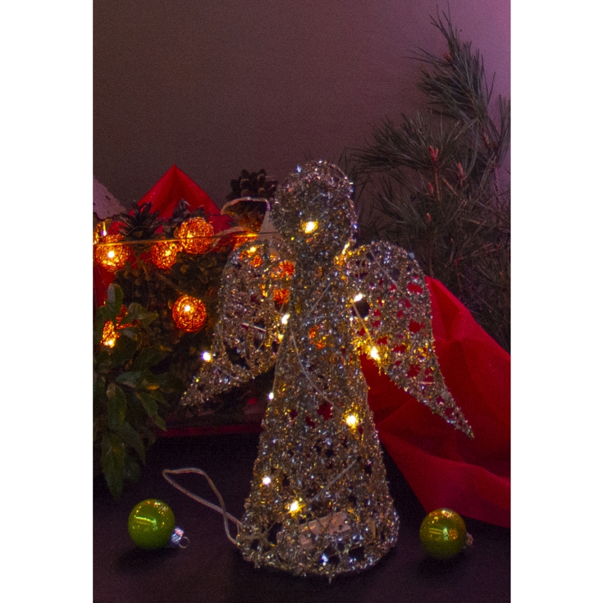 LED Christmas decoration LED/2xAA angel