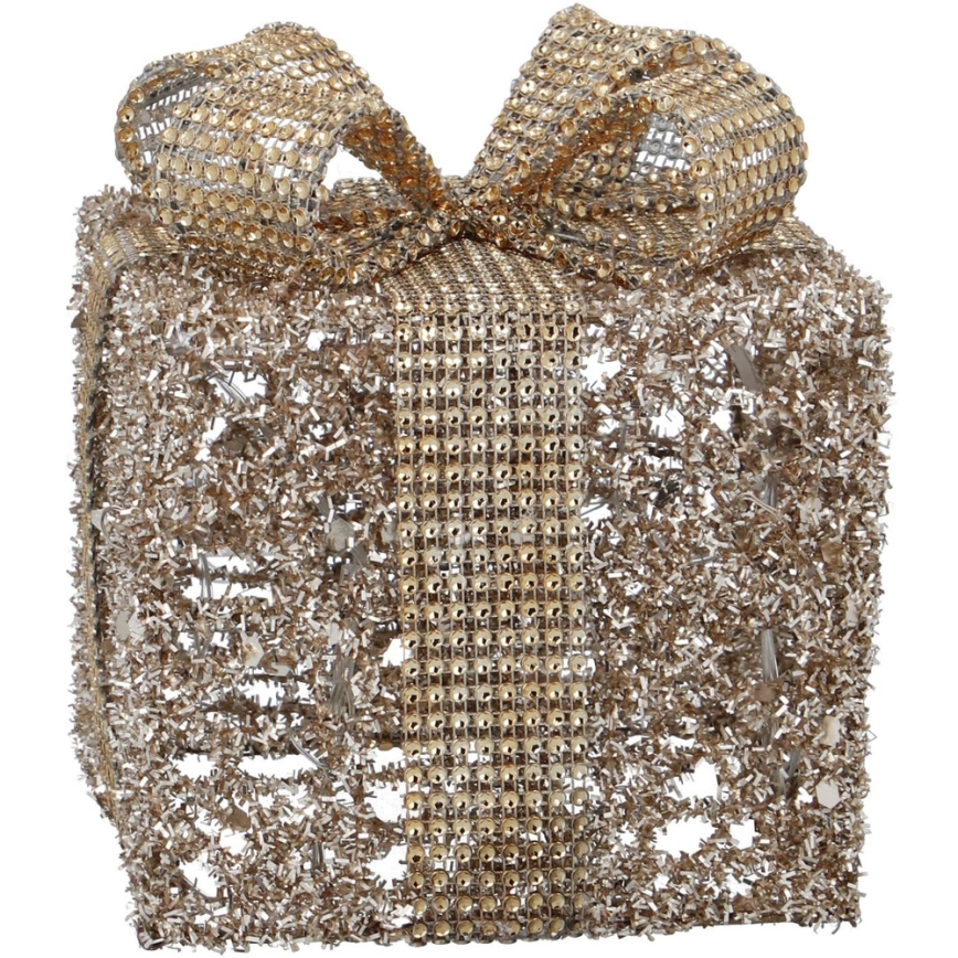 LED Christmas decoration LED/2xAA present