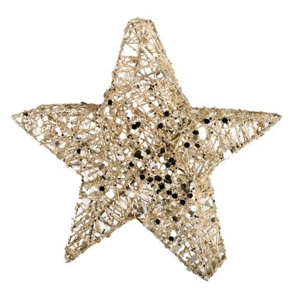 LED Christmas decoration LED/2xAA star