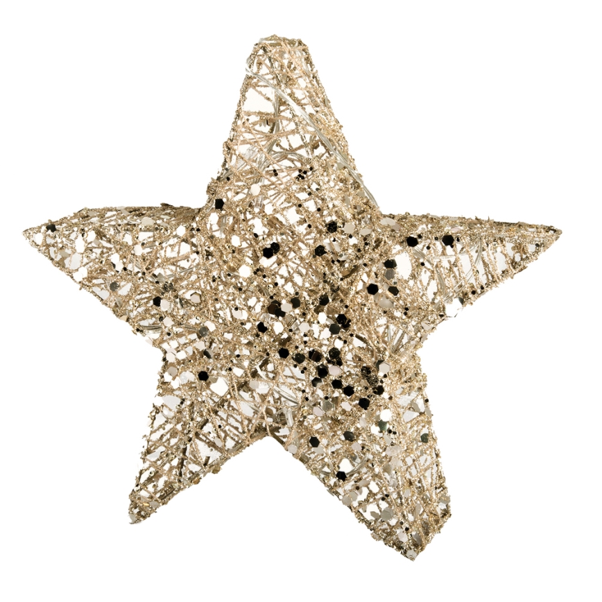 LED Christmas decoration LED/2xAA star