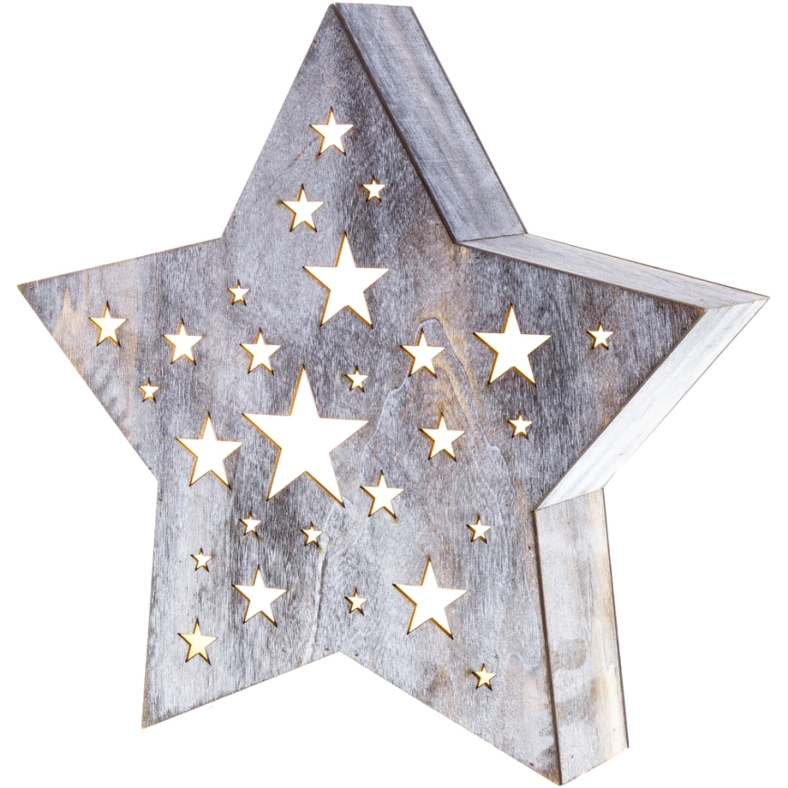 LED Christmas decoration LED/2xAAA star