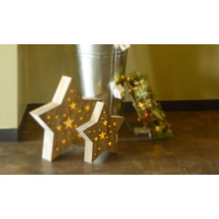 LED Christmas decoration LED/2xAAA star