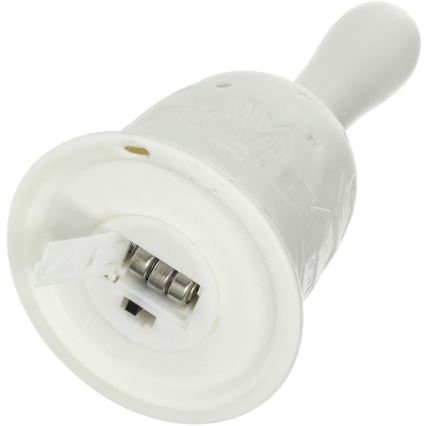 LED Christmas decoration LED/2xLR44/warm white bell