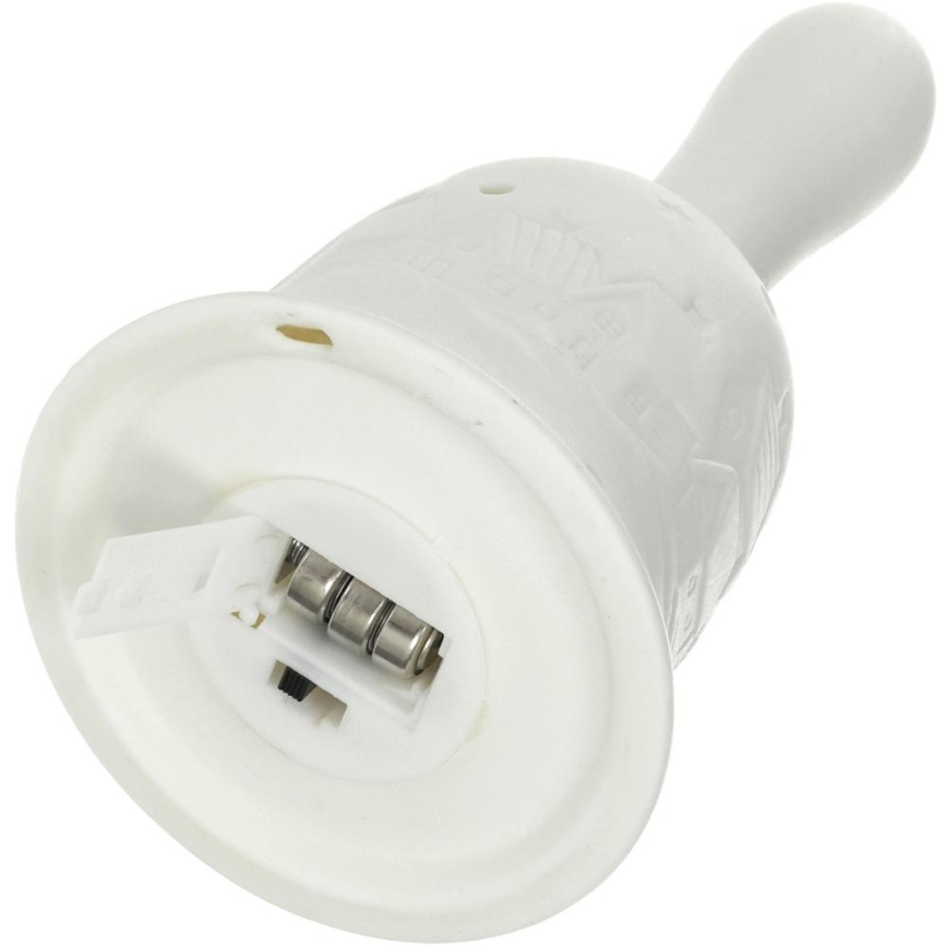 LED Christmas decoration LED/2xLR44/warm white bell