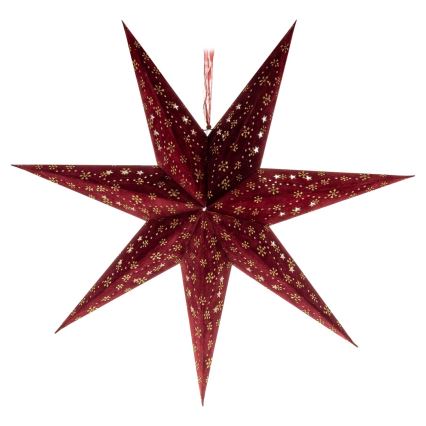 LED Christmas decoration LED/3xAA star red