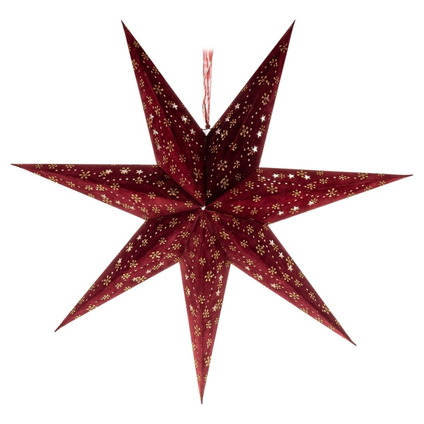 LED Christmas decoration LED/3xAA star red
