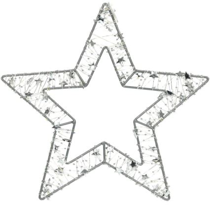 LED Christmas decoration LED/3xAA/warm white star